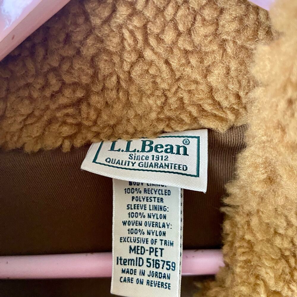 L.L.Bean Sherpa Fleece Jacket - Picture 5 of 7